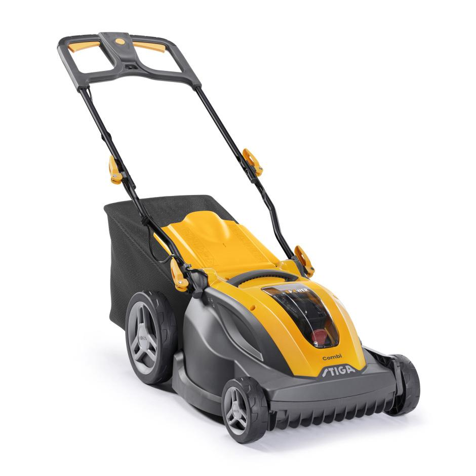STIGA Kosiarka akumulatorowa Combi 344e 5Ah - ergonomia i komfort