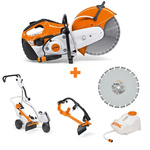 STIHL przecinarka TS 420; 350 mm, kompletny zestaw