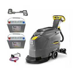 Karcher Zestaw szorowarka BD 43/25 C Bp + akumulatory i ładowarka