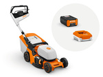 STIHL RMA 448 PV – kosiarka akumulatorowa, Zestaw: AP 300 S + AL 301
