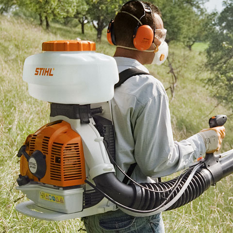 Stihl opryskiwacz plecakowy SR 450 - Komfort pracy