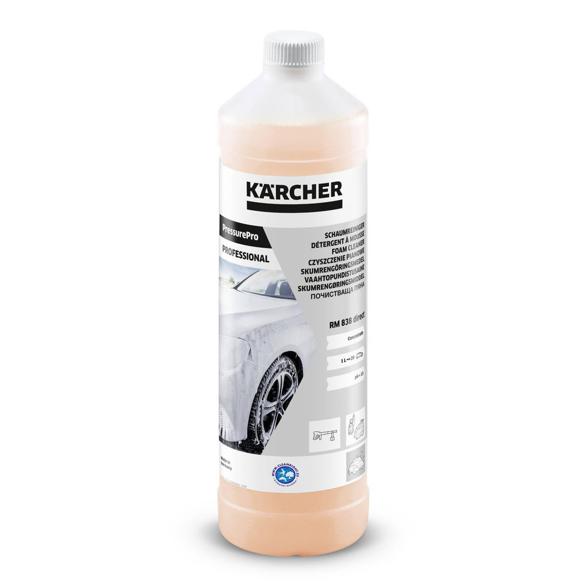 Karcher RM 838 PressurePro piana alkaliczna, 1 L - skuteczność czyszczenia i łatwość użycia