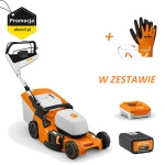 STIHL RMA 453 PV – kosiarka akumulatorowa, Zestaw: AP 300 S + AL 301
