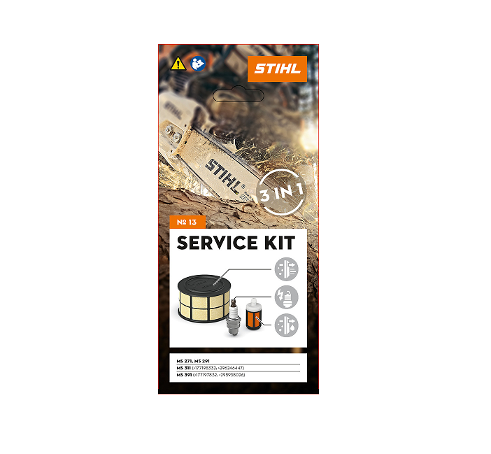 STIHL Zestaw serwisowy nr 13 do MS 271, MS 291, 311 (od 2014), MS 391 (od 2014) - Kompatybilność z pilarkami STIHL
