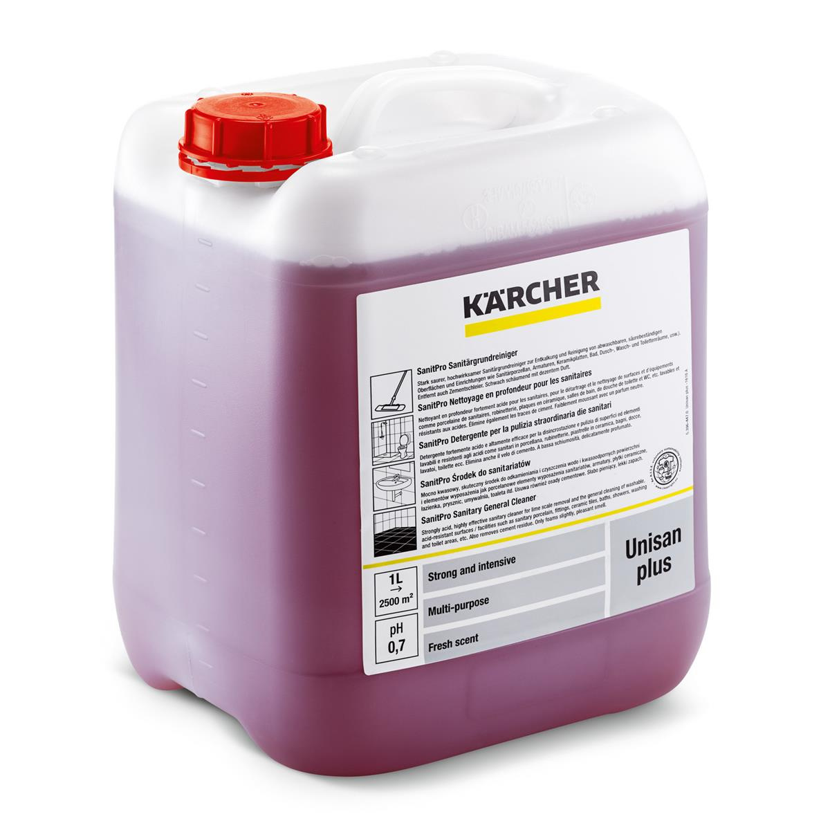 Karcher UNISAN PLUS do czyszcz. zachowawczego 10L - wysoka skuteczność i łatwość użycia