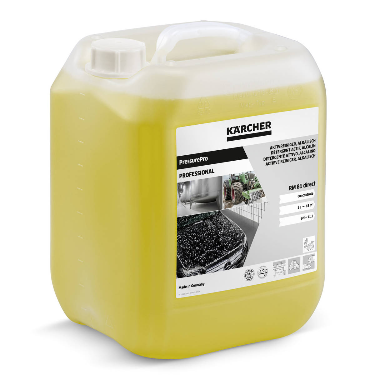 Karcher PressurePro RM 81 direct Aktywny środek czyszczący, 10 L - skuteczność i wszechstronność