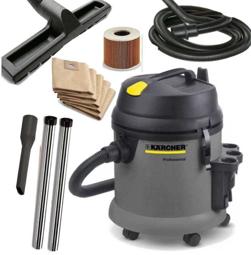 ODKURZACZ UNIWERSALNY 1380W NT 27/1 KARCHER - efektywność i wszechstronność