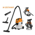 STIHL SE 33 – odkurzacz przemysłowy, na sucho i mokro, 1,4 kW