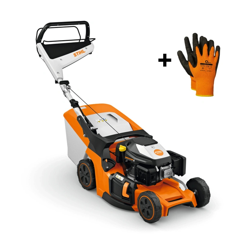 STIHL RM 448 T – kosiarka spalinowa, 46 cm, kosz 52 l, 3,5 KM