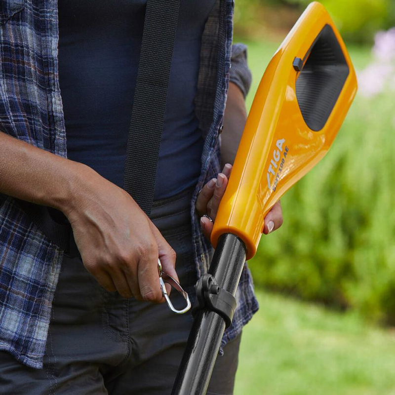 STIGA MT 100e – podkrzesywarka i sekator akumulatorowy na wysięgniku, zestaw