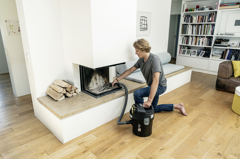 Płaski filtr falisty do odkurzaczy kominkowych