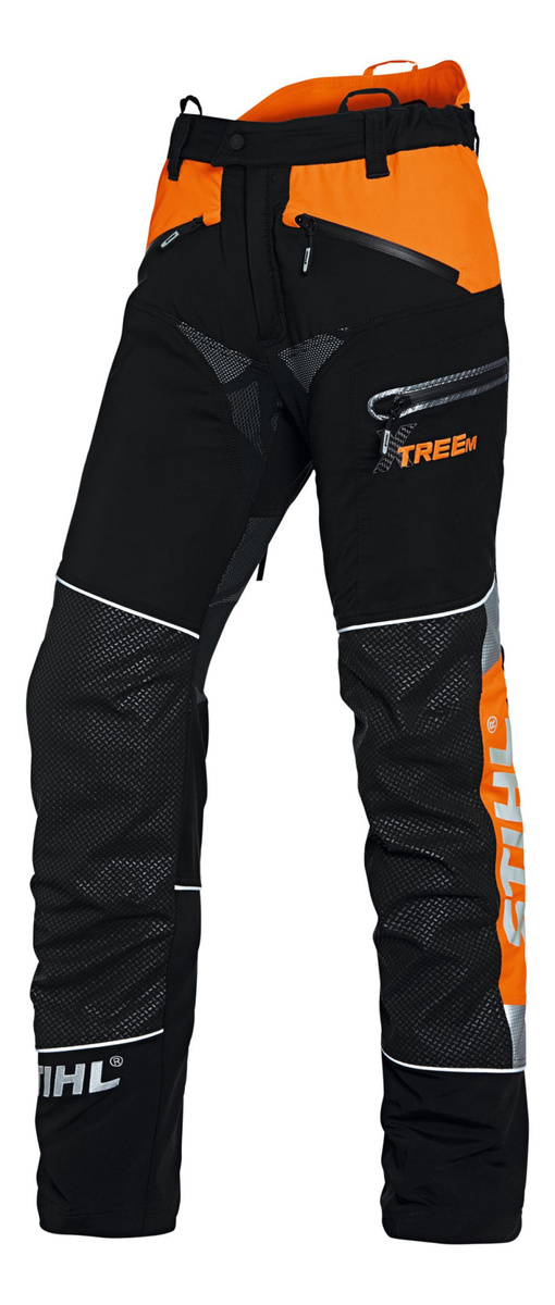 Spodnie ochronne STIHL ADVANCE X-TREEm czarne, wytrzymałe - elastyczność i komfort