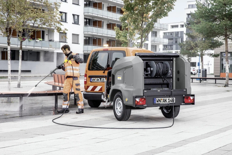 Karcher HD przyczepa diesel – myjka ciśnieniowa na przyczepie (diesel)