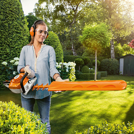 Stihl nożyce do żywopłotów HS 56 C-E - bezpieczeństwo użytkowania