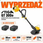 STIGA GT 300e – podcinarka akumulatorowa, zestaw