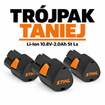 Stihl Akumulator AS 2 - energia akumulatora 28 Wh