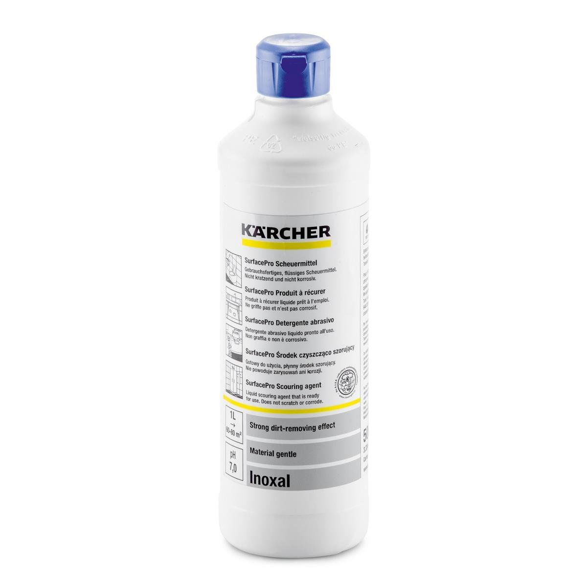 Karcher INOXAL środek czyszczący 0,5L - skuteczność i bezpieczeństwo