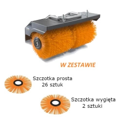 STIGA Zestaw szczotek do zamiatarki SWS 800