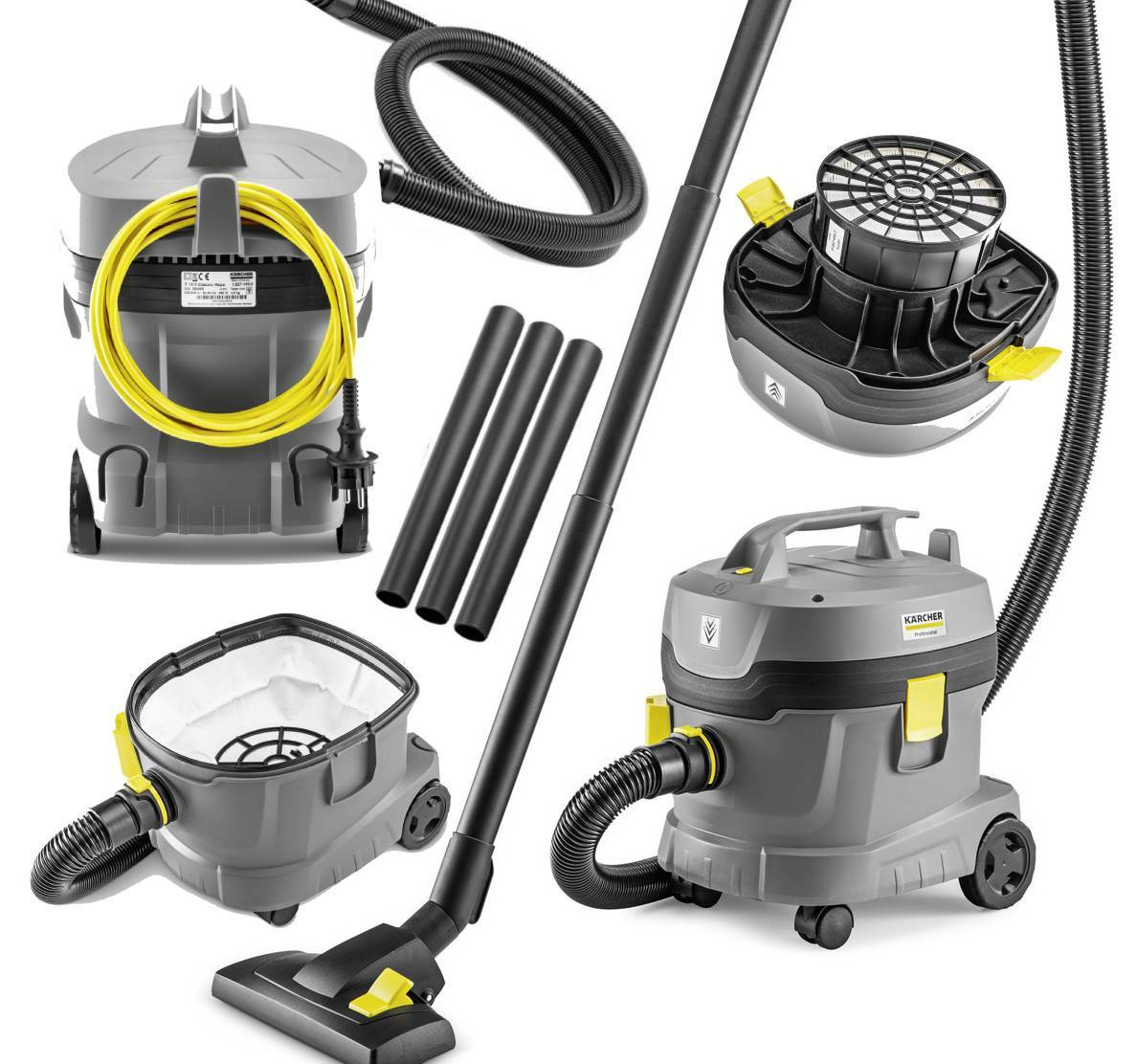 Karcher Odkurzacz T 11/1 Classic - wysoka wydajność i cicha praca
