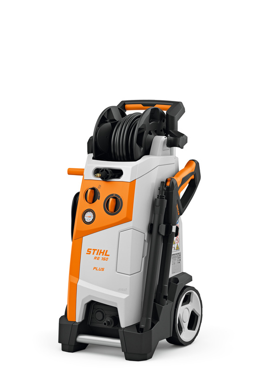 STIHL RE 150 PLUS – myjka wysokociśnieniowa, bęben na wąż, 540 l/h, 180 bar