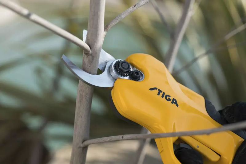 STIGA SC 100e – sekator akumulatorowy, zestaw