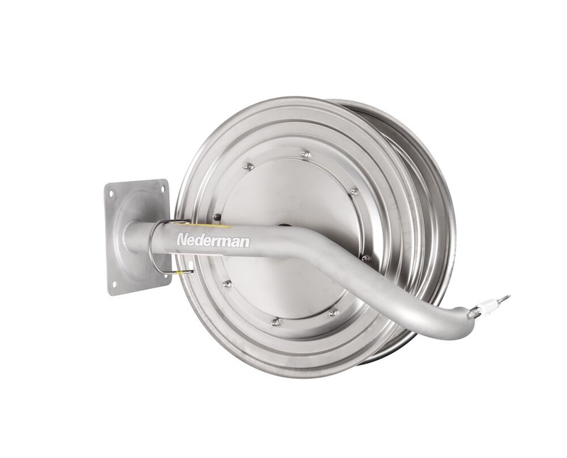 Zwijacz węża 886 stal nierdzewna 1" BSP 10m Nederman