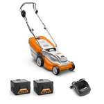 STIHL RMA 235 – kosiarka akumulatorowa, Zestaw: 2× AK 20 + AL 101