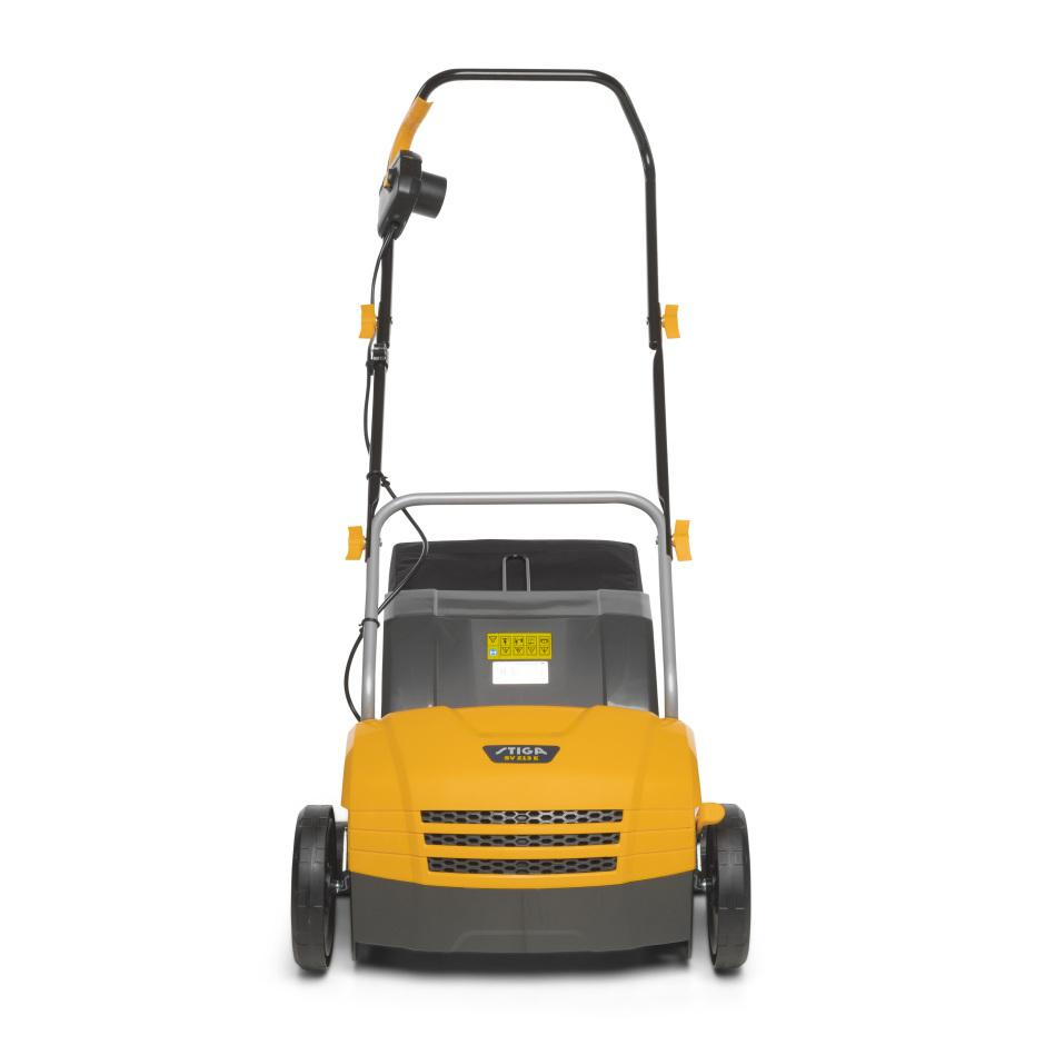 STIGA Wertykulator elektryczny SV 213 E - regulacja głębokości i duża pojemność kosza