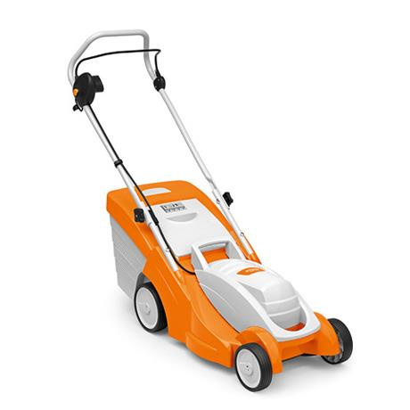 Stihl kosiarka elektryczna RME 339 [Moc 1,2 kW] Szer. koszenia 37 cm, poj. kosza 40L - Wydajność i ergonomia