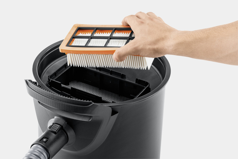 Płaski filtr falisty do odkurzaczy kominkowych