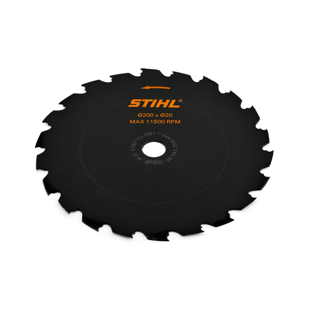 STIHL Piła tarczowa z zębami przecinakowymi WoodCut 200-22 HP, ząb strugowy - wydajność i precyzja