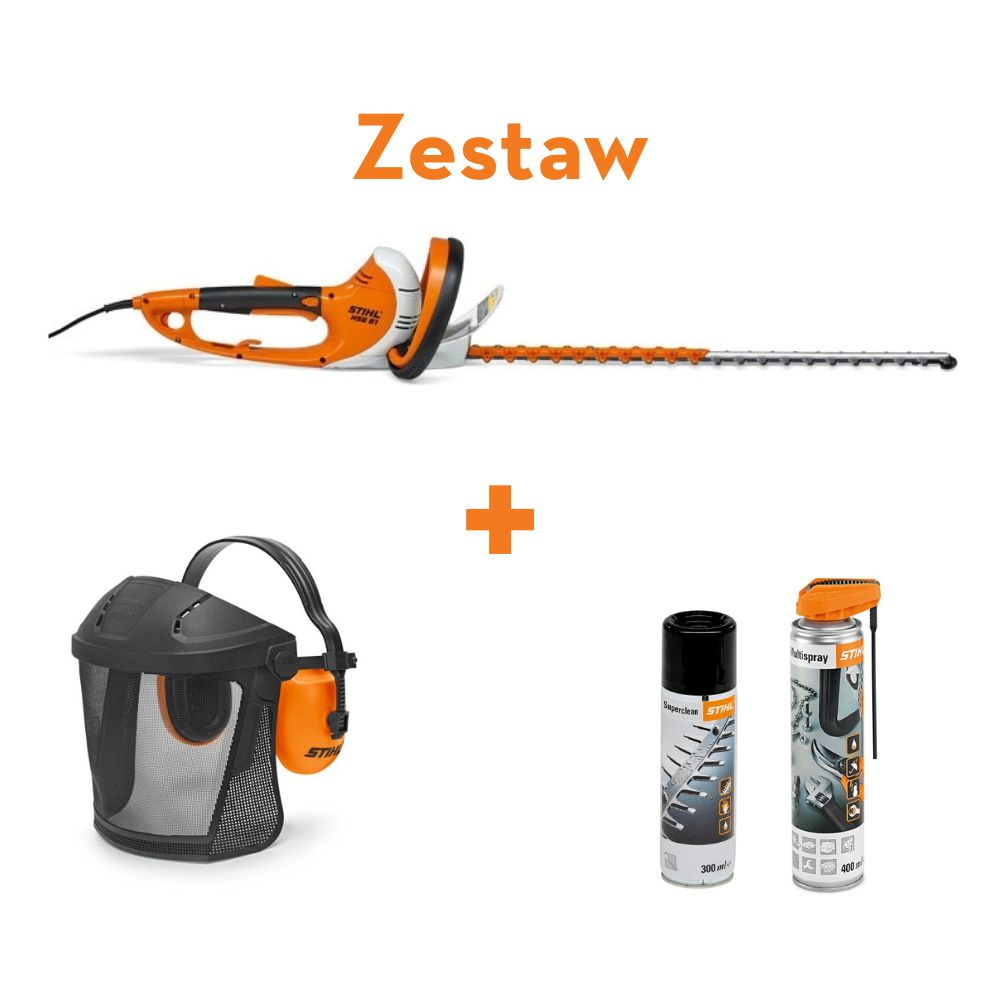 Stihl Nożyce elektryczne do żywopłotów HSE 81 - Precyzyjne cięcie