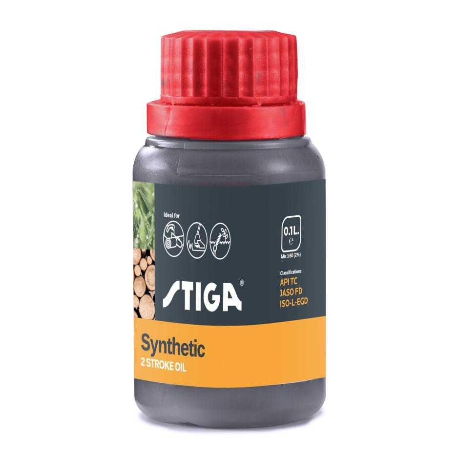 STIGA Olej silnikowy 2T SYNTHETIC 100 ml - wysoka jakość i ochrona silnika