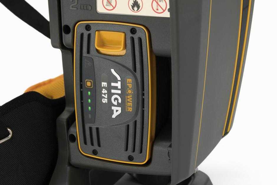 STIGA System plecakowy do baterii SBH 900 AE - łatwość obsługi