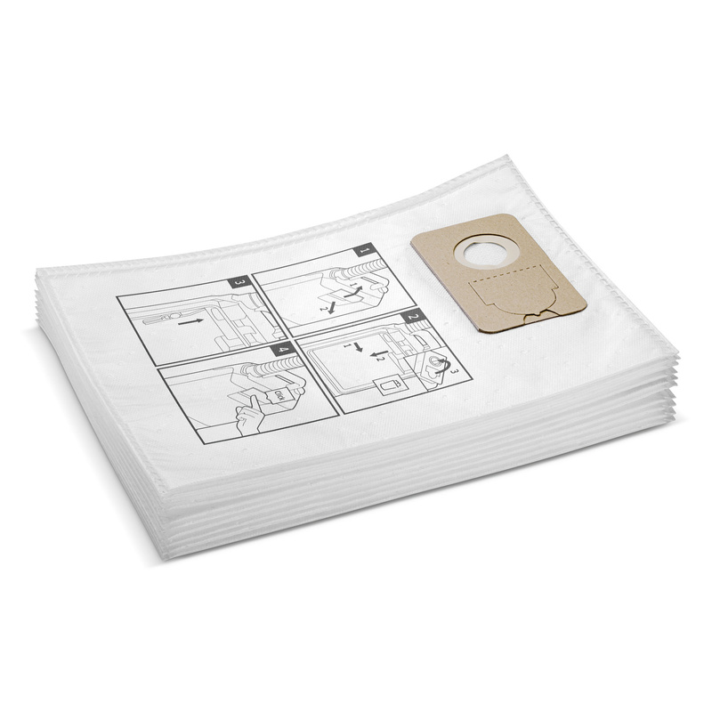 Karcher Worki filtracyjne wykonane z włókniny, 10 szt., CV 30/2 Bp