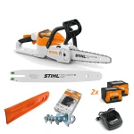 STIHL MSA 60 C-B – pilarka akumulatorowa, Zestaw: 2× AK 20 + AL 101