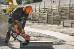STIHL TS 500i – przecinarka spalinowa, tarcza korundowa 350 mm