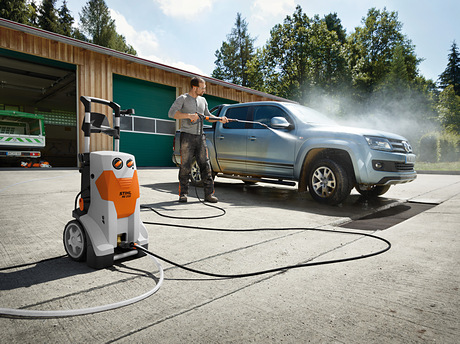 STIHL RE 232 – myjka wysokociśnieniowa, Zestaw: dysza do pianowania