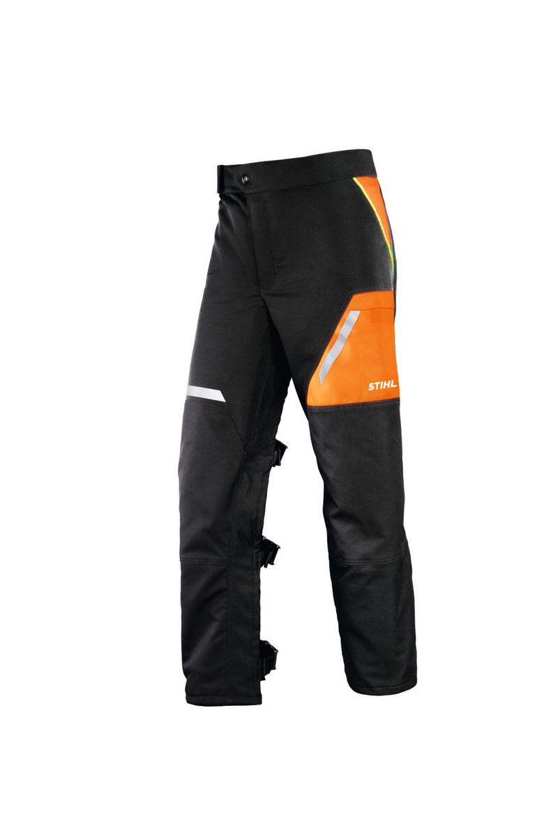 STIHL FUNCTION Core 270° – osłona nóg 85 cm, klasa 1 - lekka konstrukcja i wysoka oddychalność