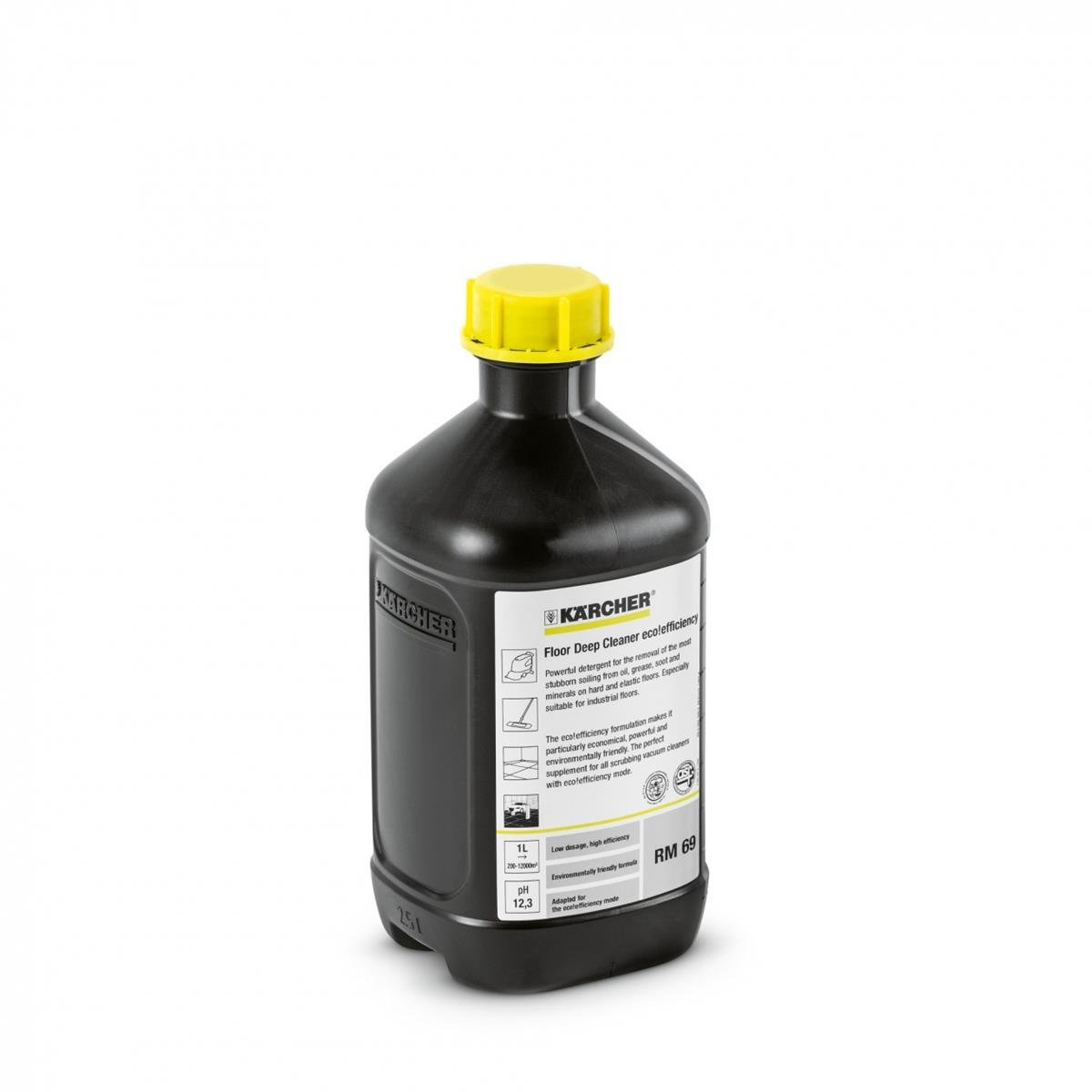 ALKALICZNY ŚRODEK DO POSADZEK RM 69 2,5 L KARCHER - skuteczność w usuwaniu zabrudzeń