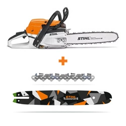 STIHL MS 261 RS Pro – dodatkowa prowadnica Timbersport i łańcuch