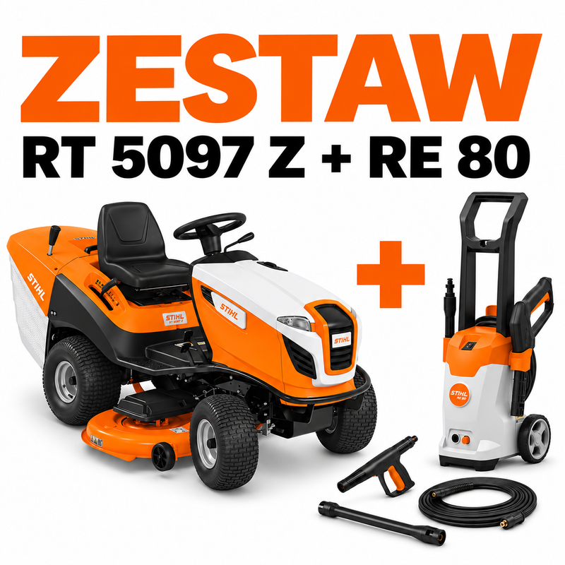 STIHL RT 5097 Z – traktor ogrodowy, hydrostat, szer. 95 cm