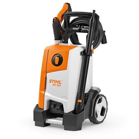 STIHL Myjka wysokociśnieniowa RE 120 + środek do czyszczenia pojazdów CC 100 1L Zestaw promocyjny 