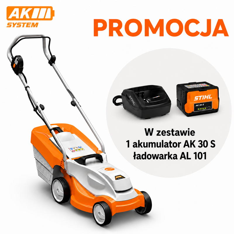 STIHL Kosiarka akumulatorowa RMA 235 1 x AK30S+AL101