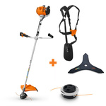 Stihl FS 235 - kosa spalinowa [Moc 2,1 KM] głowica żyłkowa AC C26-2, trójząb 250-3