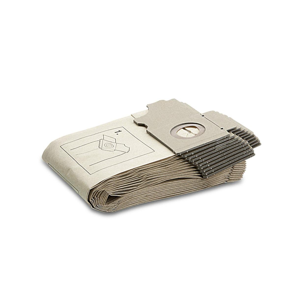 Worki filtracyjne papierowe 300 szt - wysoka jakość materiałów i efektywność