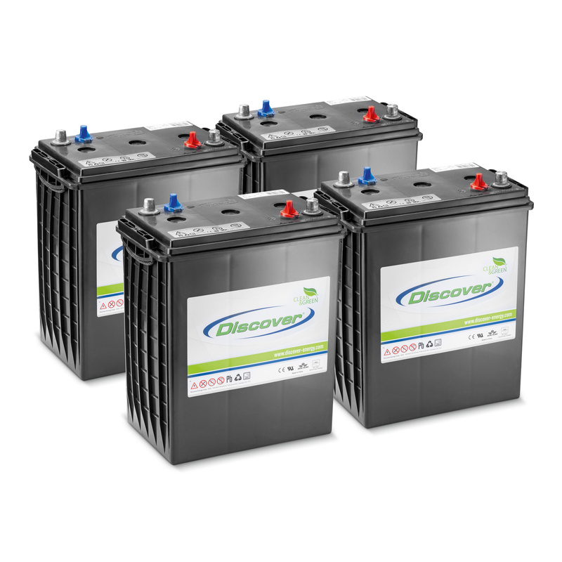 KARCHER Zestaw baterii AGM 4x 6V/285Ah, 24 V, 285 Ah, Bezobsługowe