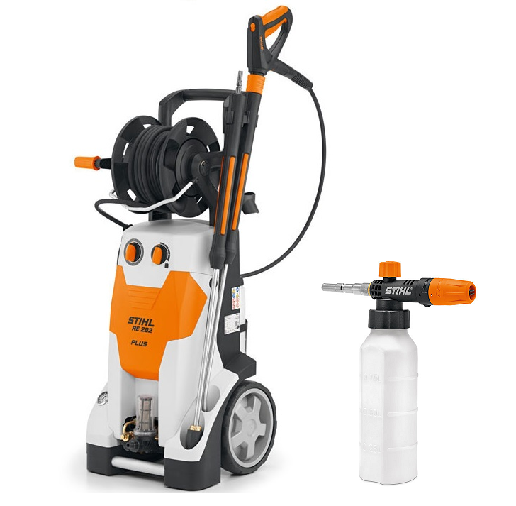 Stihl Zestaw RE 282 PLUS + dysza do pianowania - wydajność i moc