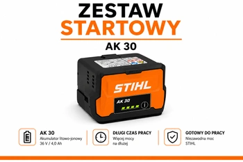 Stihl Akumulator AK 30 S - energia akumulatora 180 Wh
