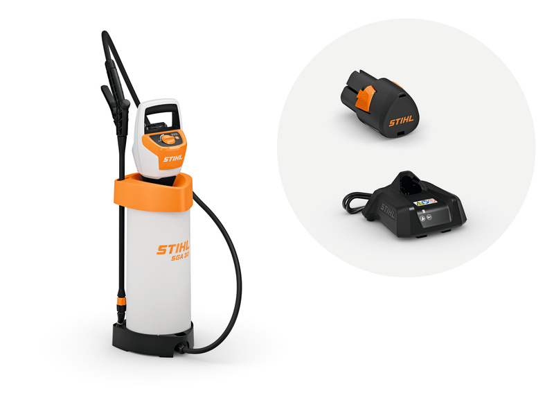 STIHL SGA 30 Opryskiwacz akumulatorowy 5 L + AS 2 + AL 1 – STIHL ZESTAW